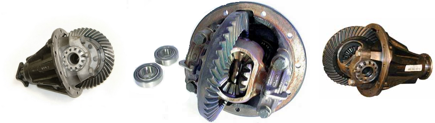 Редуктор моста тип P38  для Land Rover Defender (24 SPLINES 4 BOLTS 4 PINS)