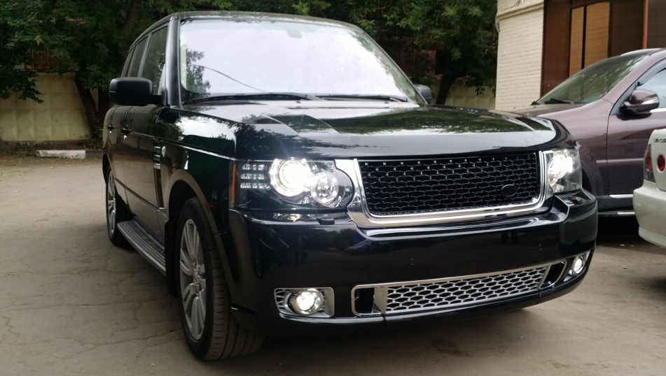 Установка обвеса Range Rover Autobiography выполнено в LR.RU