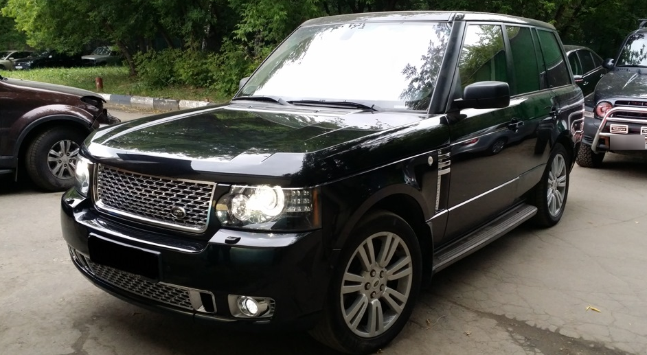 Установка обвеса Range Rover Autobiography выполнено в LR.RU