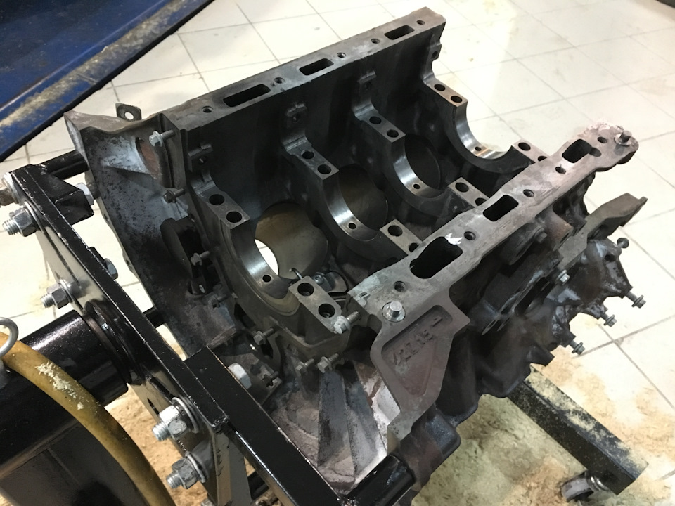 снятие и дефектовка двигателя Land rover discovery 3
