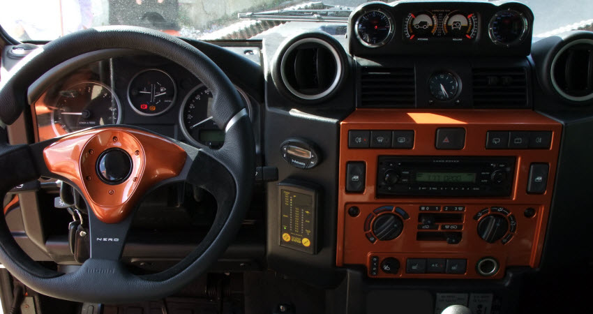 Defender 110 серии Fire & Ice.