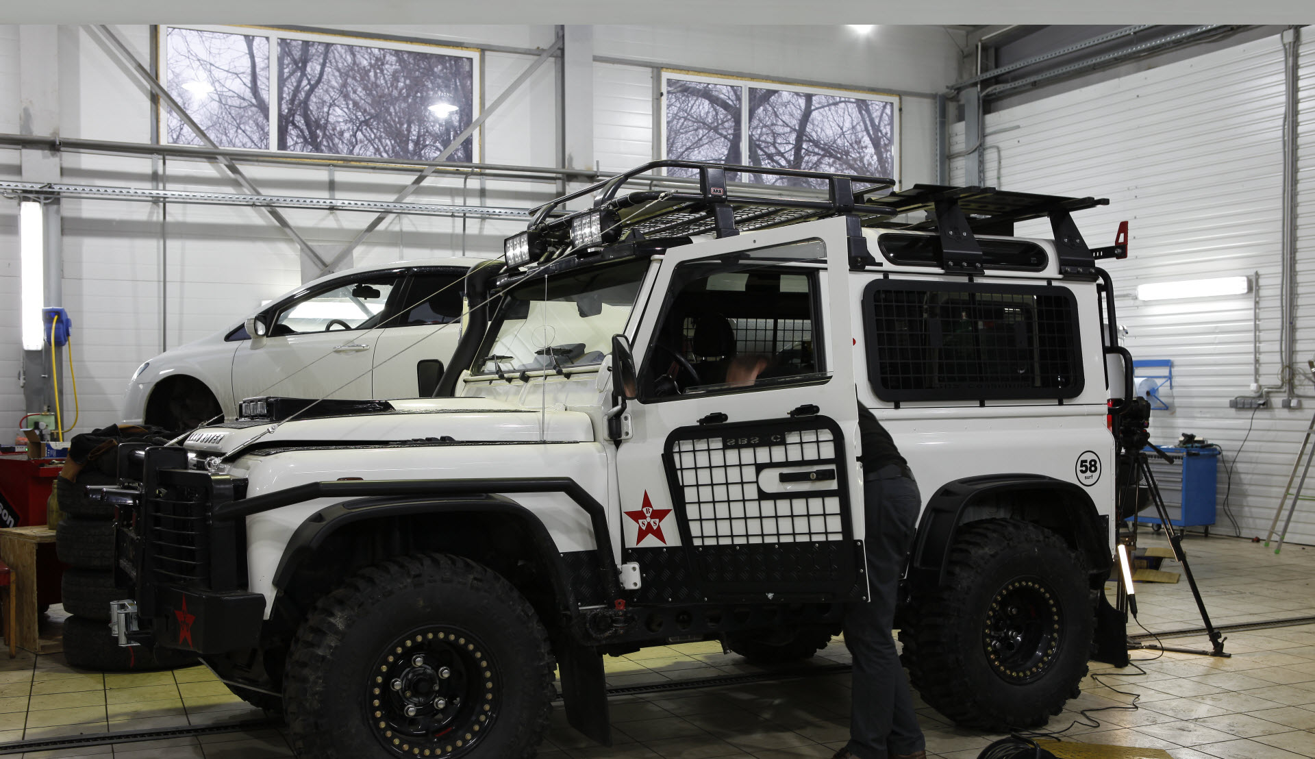 Подготовка land Rover Defender